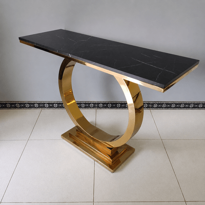 Khung chân kệ console inox mạ PVD - ảnh 8